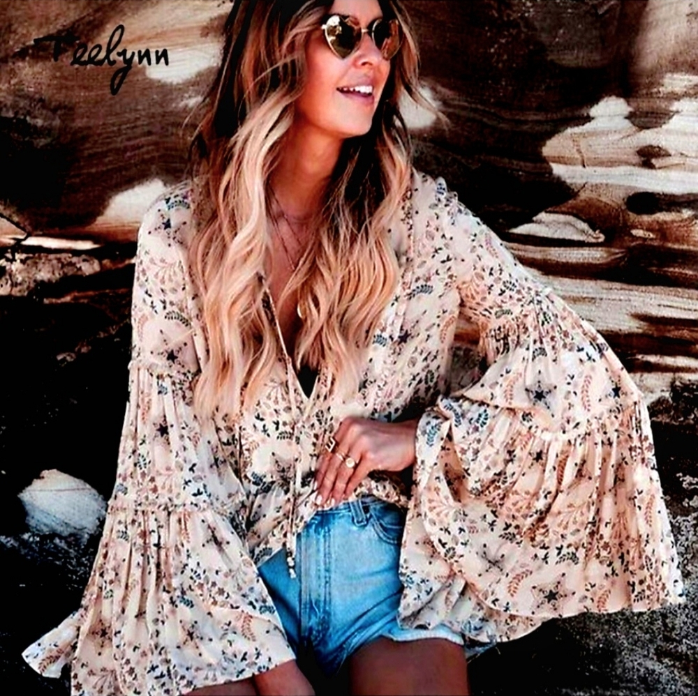Spell Celestial Blouse in cream